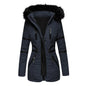 Women's Collar Cotton Clothes Casual Fashionable Warm Coats