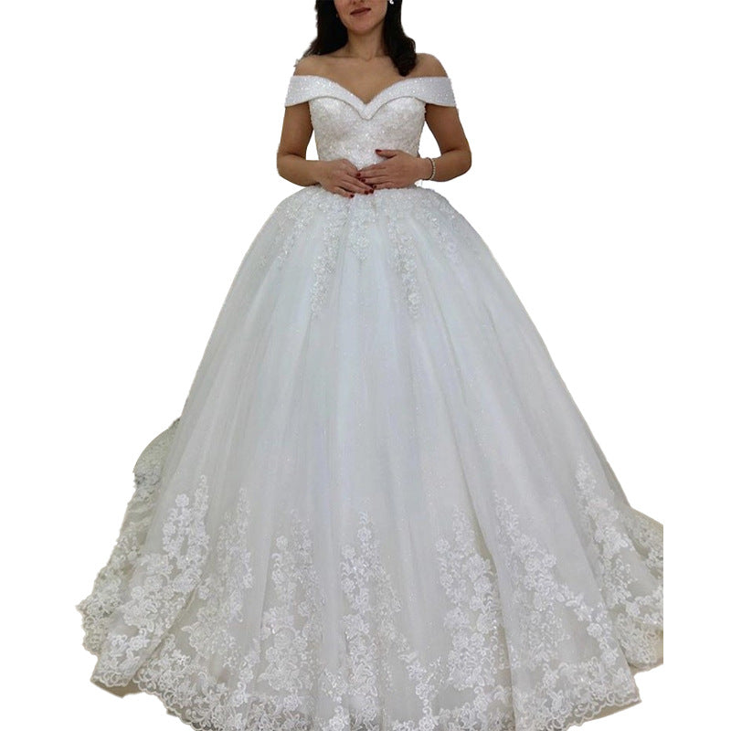 Dress Sexy Trailing Lace Up Main Wedding Dresses