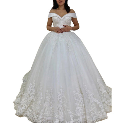Dress Sexy Trailing Lace Up Main Wedding Dresses
