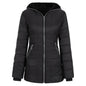 Ladies Hooded Long Sleeve Warm With Coats