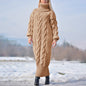 Turtleneck Pullover Twisted Loose Knitted Temperament Sweaters