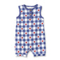 Americana Bamboo Short Baby Romper - 4th of July