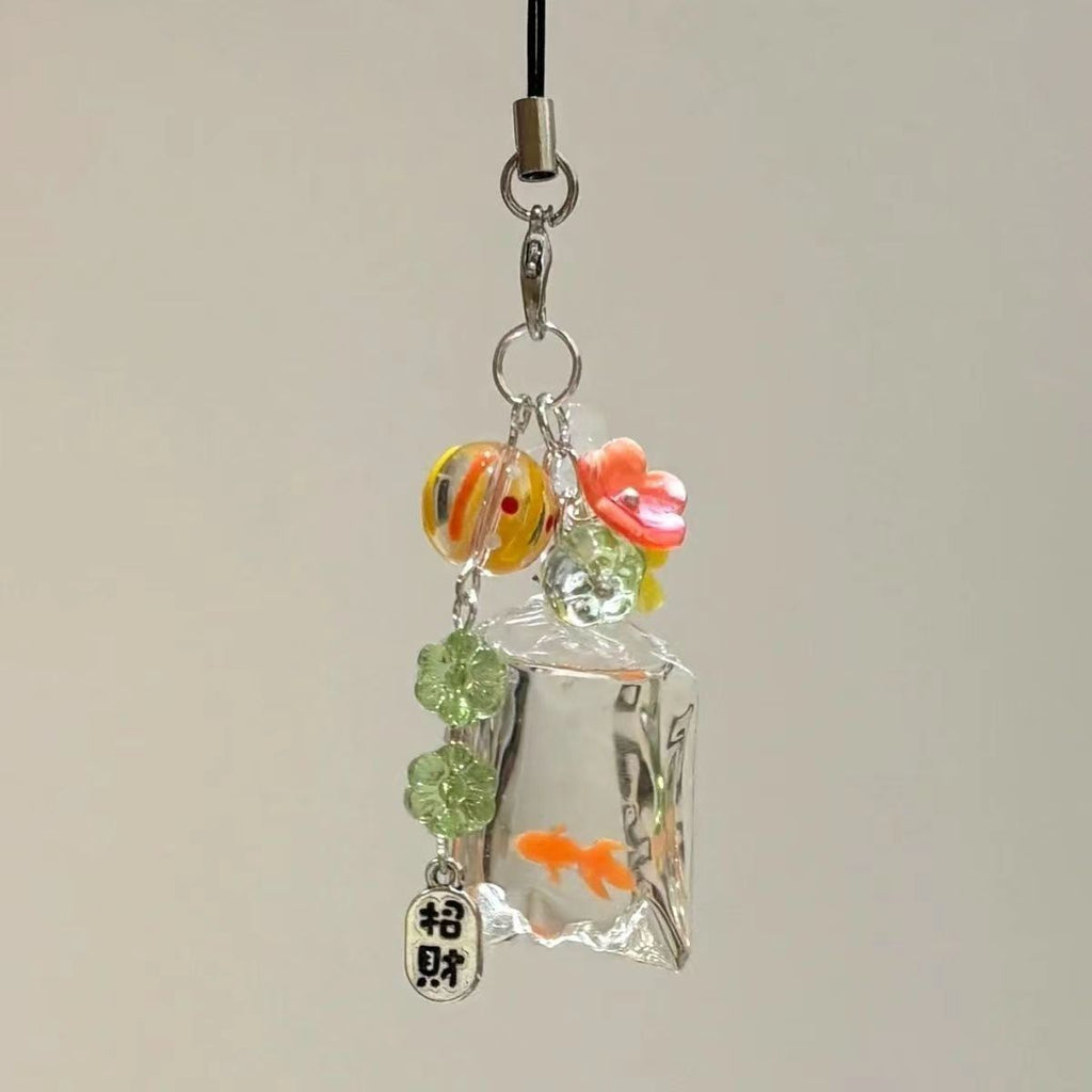 Acrylic Koi Pendant Lucky Women's Decoration