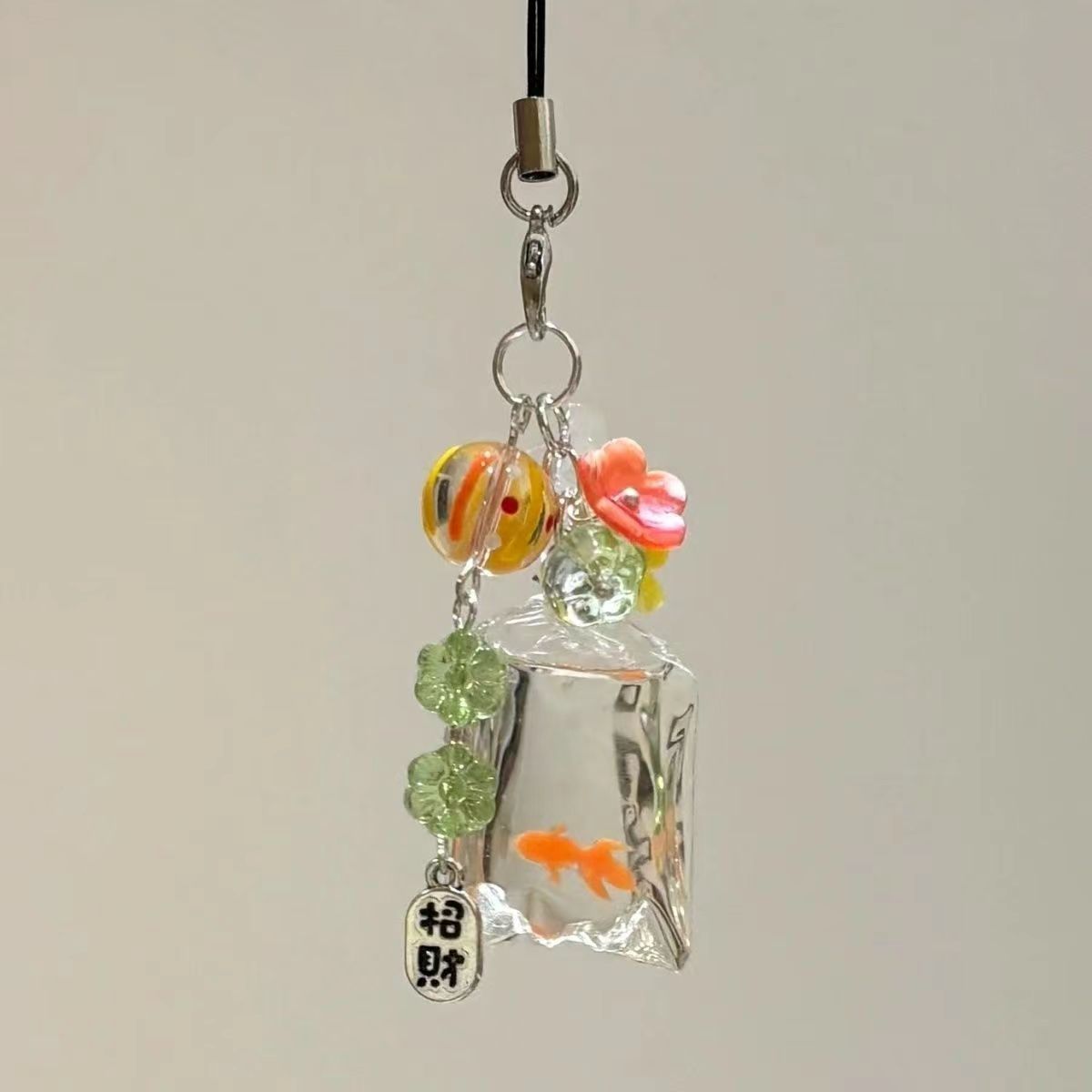 Acrylic Koi Pendant Lucky Women's Decoration