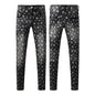 Men's Fashionable Ripped Straight-Leg Pants