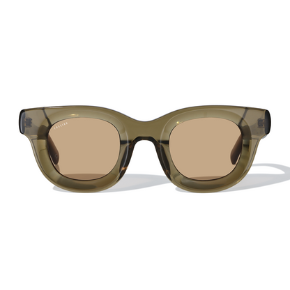 Alondo 45mm Wayfarer Sunglasses | Champagne