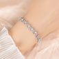 Small Cross Cubic Zirconia Bracelet