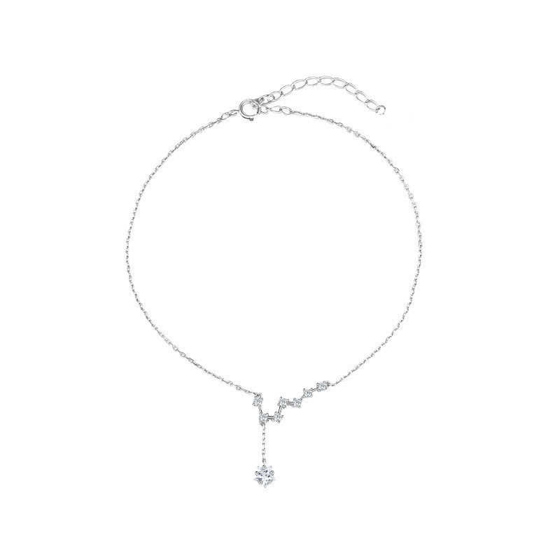 Big Dipper Temperament Entry Lux Niche Design Anklet For Women
