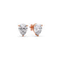 Three-Prong Pear Diamond Solitaire Stud Earrings [IGI Certified]