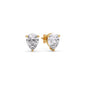 Three-Prong Pear Diamond Solitaire Stud Earrings [IGI Certified]