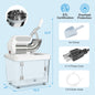 300W Commercial Ice Crusher with Dual Blades and Safety Switch