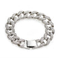 Cuban Bangle Bracelet Fashion Trendy Men's Jewelry
