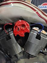 3D Twisted skull Victory "cheese wedge" replacement cover