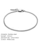 Stainless Steel Cuban Chain Mens Adjustable Fade-Proof Bracelet