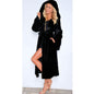 Women's Faux Fur Hooded Thickened Long Section Coats