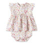 Bunny Blooms Baby Girl's Bamboo Skirted Bodysuit for Easter