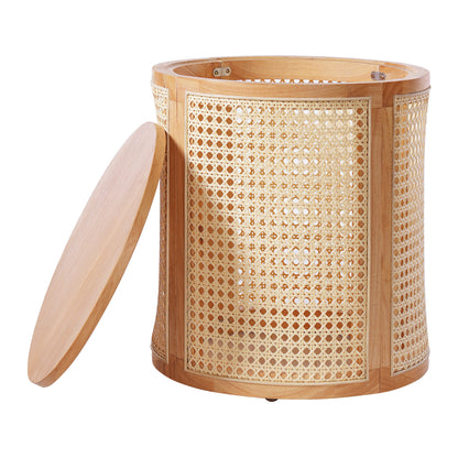 Rubber Solid Wood Side Table