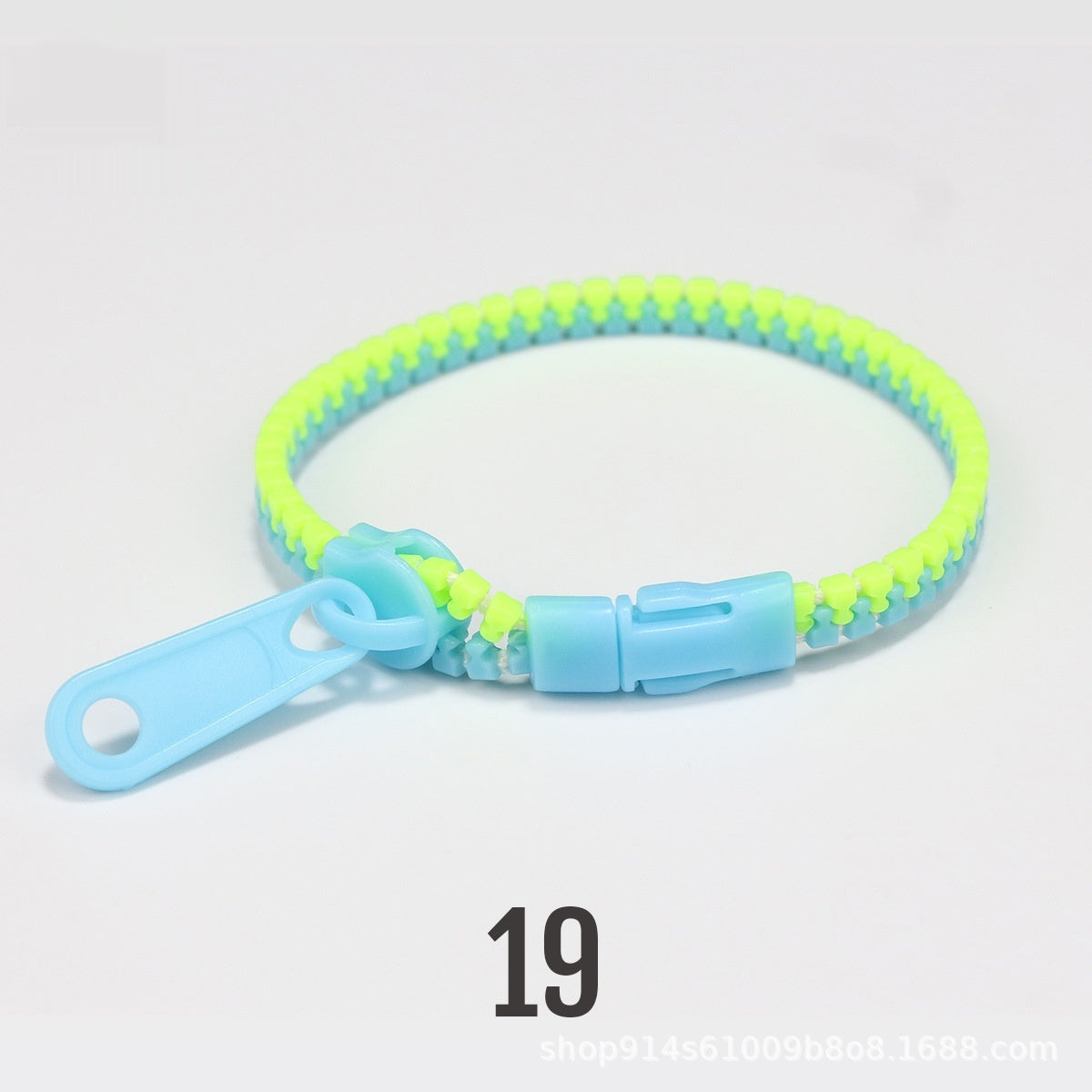 No 5 Two-color Children's Zipper Bracelet