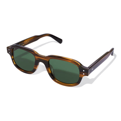 Tres 48mm Rectangle Sunglasses | Mahogany