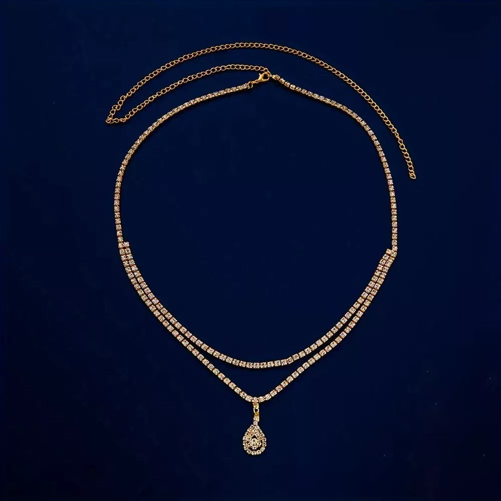 Water Drop Pendant Waist Chain Women's Simple Fashion