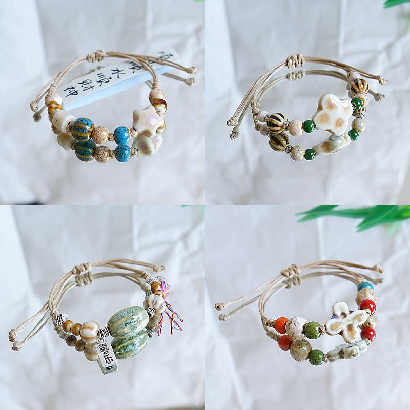 Processing Technology Of Women's Ceramic Braided Bracelet