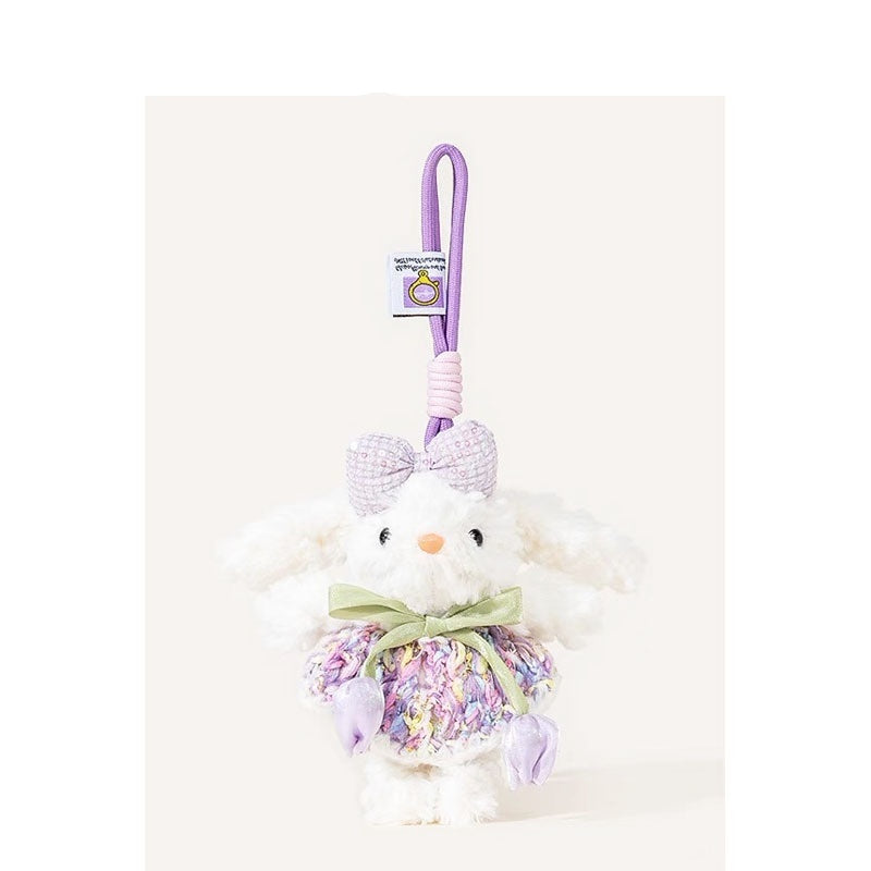 Plush Key Chain Cute Rabbit Doll Cartoon Pendant