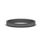 Flat Milgrain Mens Wedding Band