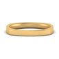 Square Comfort Fit Mens Wedding Band