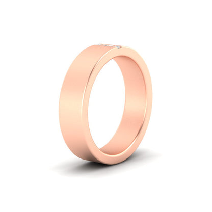 4 Stone Diamond Wedding Band Ring