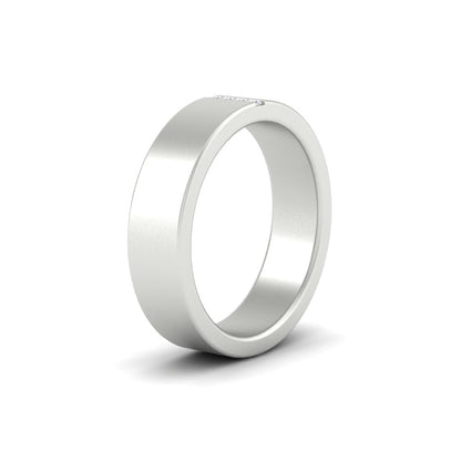 4 Stone Diamond Wedding Band Ring