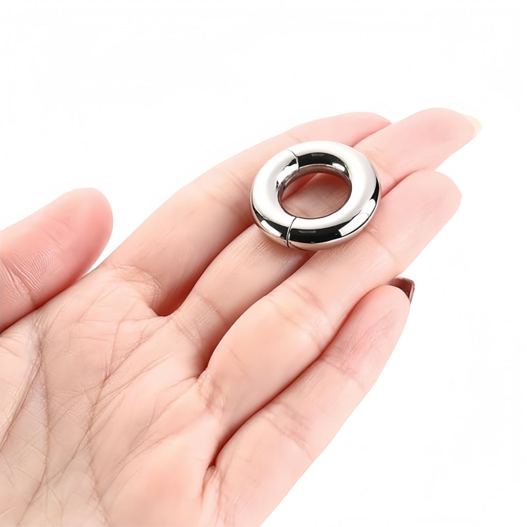 Titanium Steel Closed Lip Ring Human Body Piercing Accessories