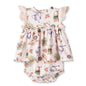 Sweet Garden Skirted Bodysuit – Bamboo Baby Outfit