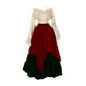 Women's Renaissance Medieval Dress With Long Sleeves Dresses