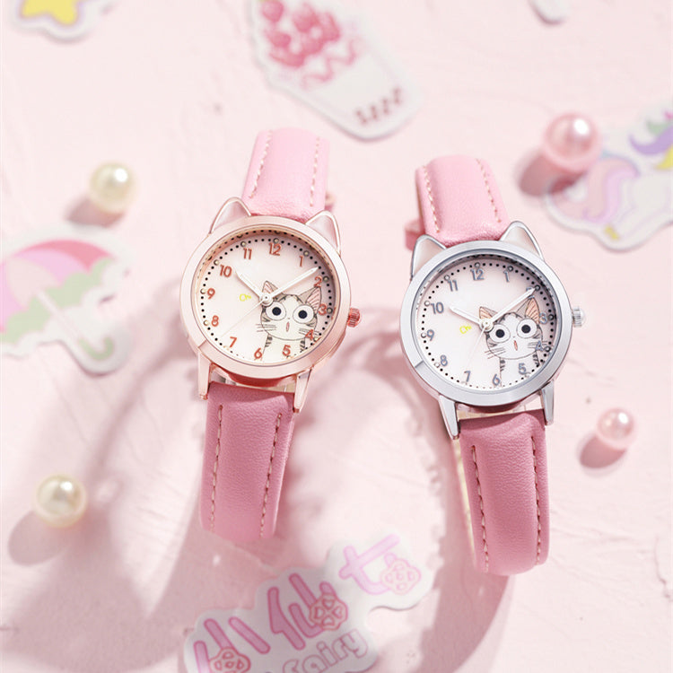 Waterproof And Drop Proof Cute Girl's Watch