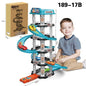Track Toys Children's Large Ejection Parking Lot Plastic Toys
