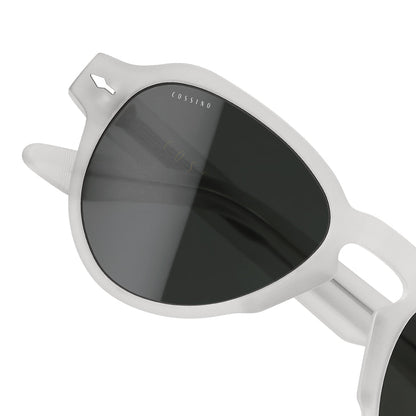 Soul 51mm Keyhole Sunglasses | White