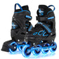 4 Sizes Adjustable Blade Roller with Light-up Wheels for Youth