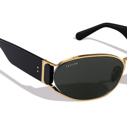 Bisou 60mm Oval Sunglasses | Black