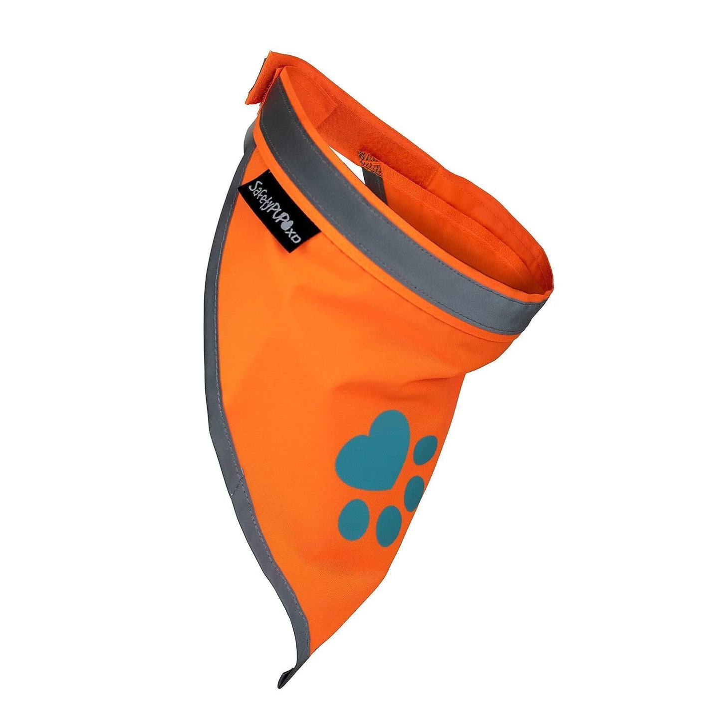 Orange Dog Bandana Chest Size 24.5 Inch Neck Size 22 inch Hi Visibility