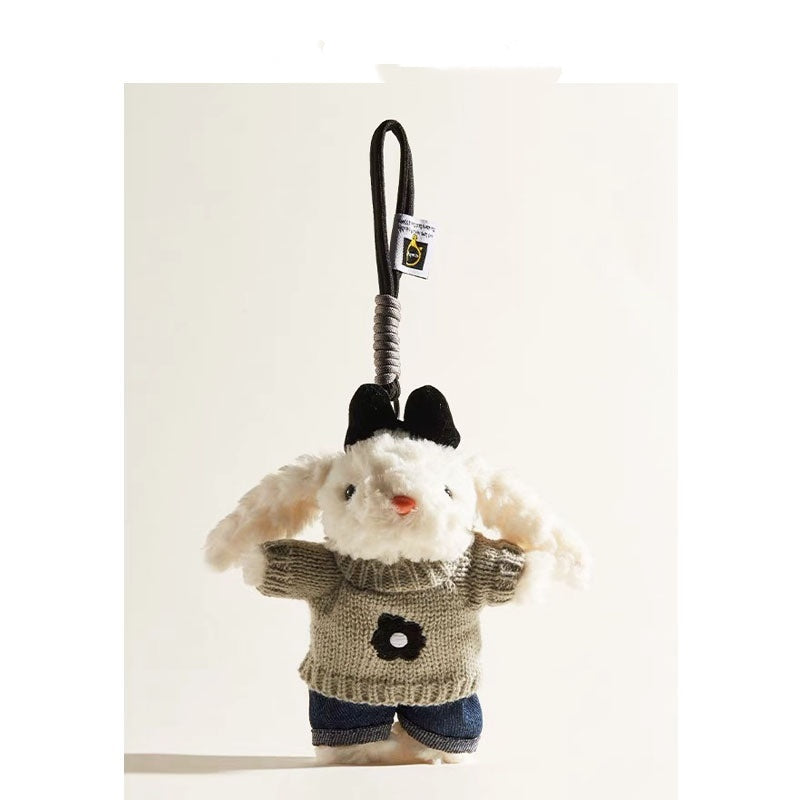 Plush Key Chain Cute Rabbit Doll Cartoon Pendant