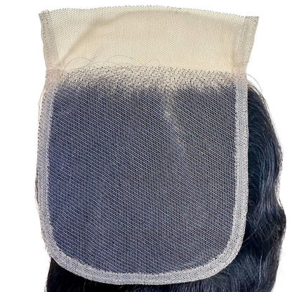 Loose Wave 4x4 Transparent Lace Human Hair Closure