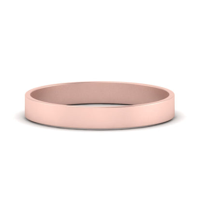5 mm Flat Gold Wedding Band