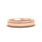 Mens Band Double Milgrain