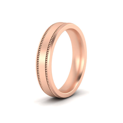 Mens Band Double Milgrain