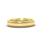 Mens Band Double Milgrain