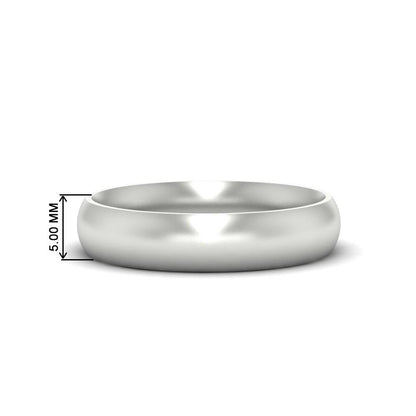 Minimalist Mens Wedding Band