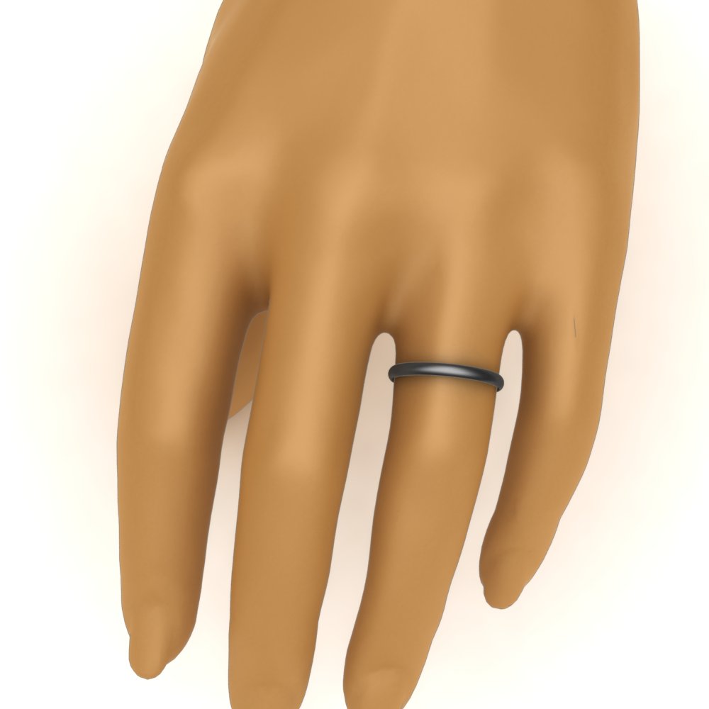Comfort Fit Mens Wedding Band
