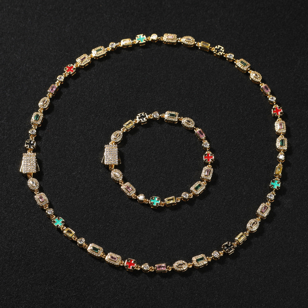 Colorful Gemstone Necklace For Men And Women