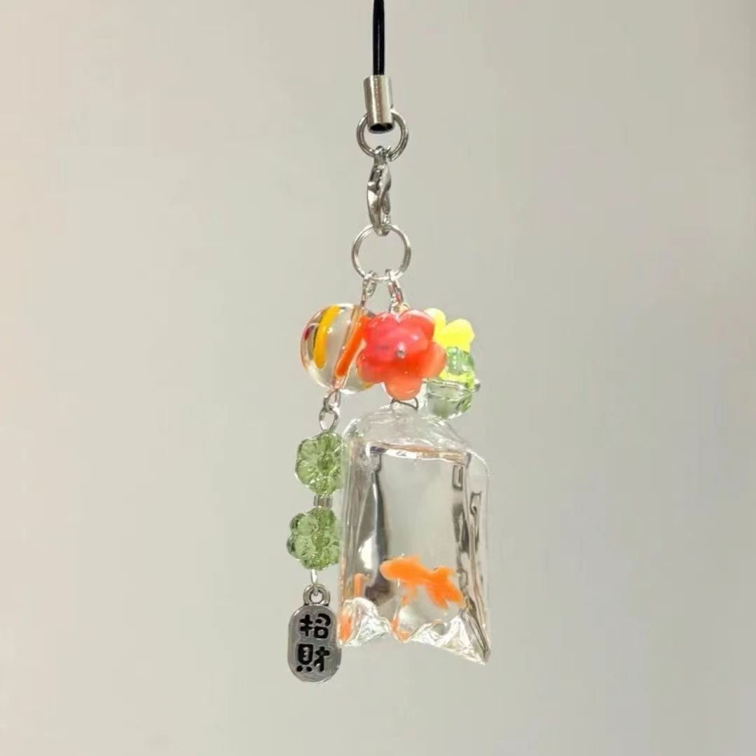 Acrylic Koi Pendant Lucky Women's Decoration