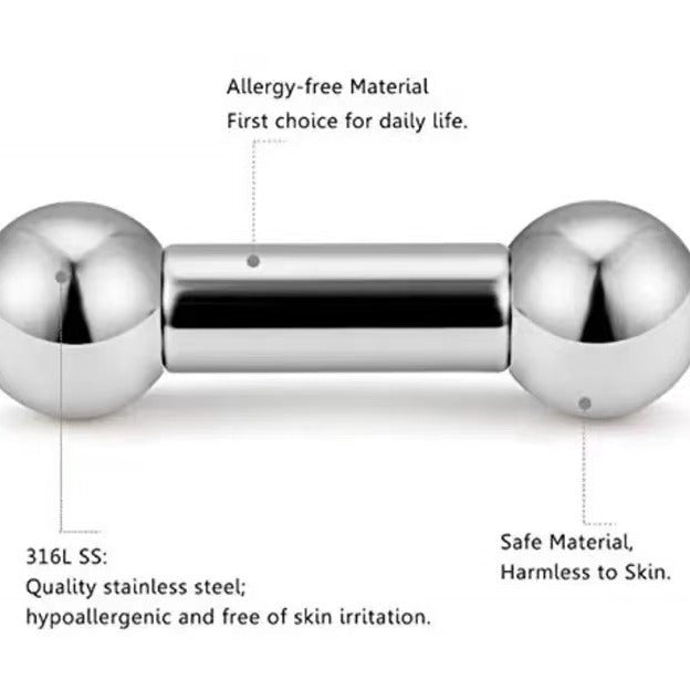 Large Size Internal Teeth Tongue Pin Ear Bridge Ear Extender